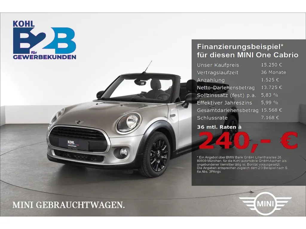 Mini One Cabrio