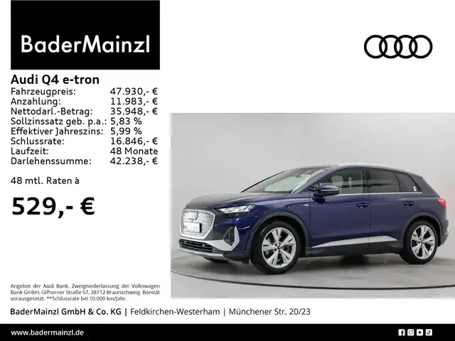 Audi Q4 e-tron
