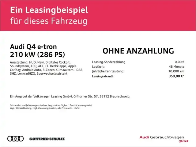 Audi Q4 e-tron