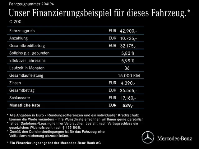 Mercedes-Benz C 200