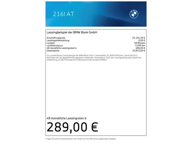 BMW 216