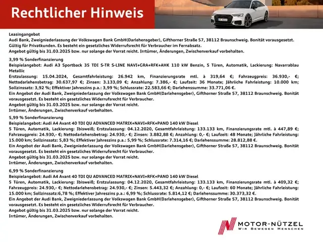 Audi Sonstiges