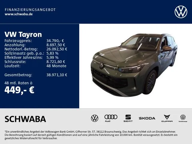 Volkswagen Tayron