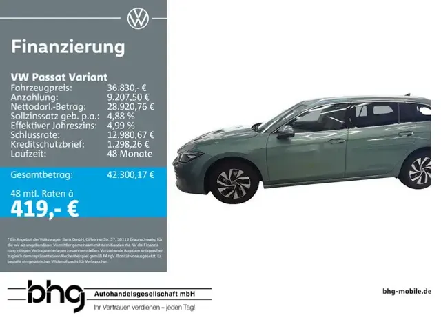 Volkswagen Passat Variant