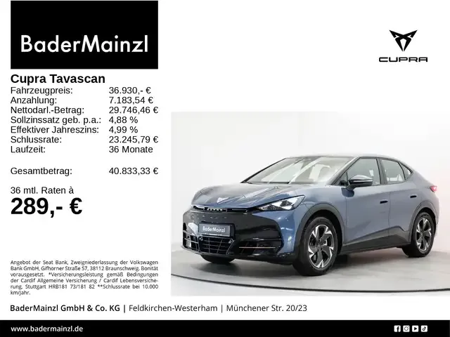 CUPRA Tavascan