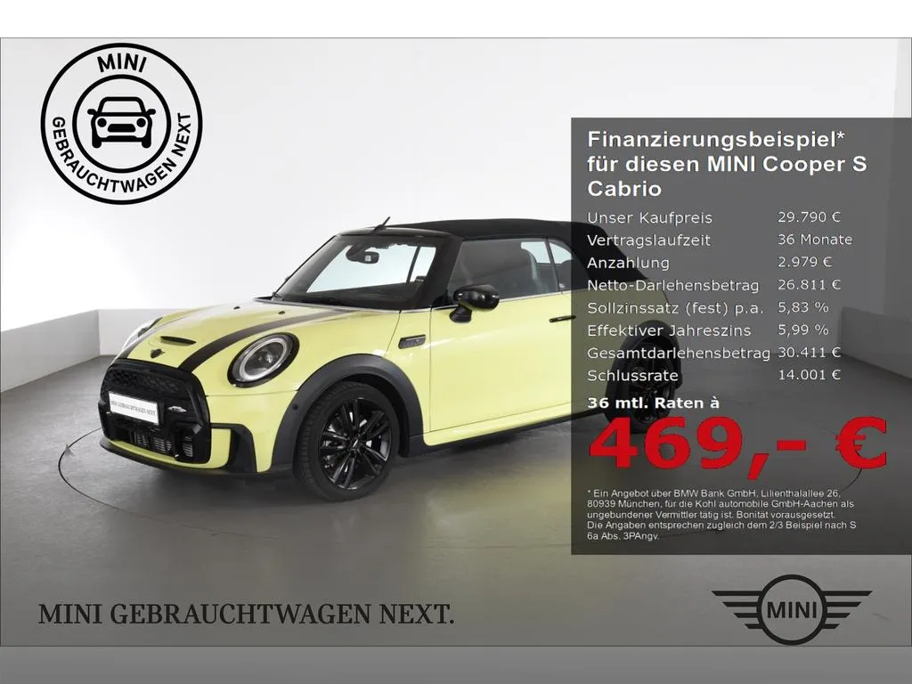 Mini Cooper S Cabrio