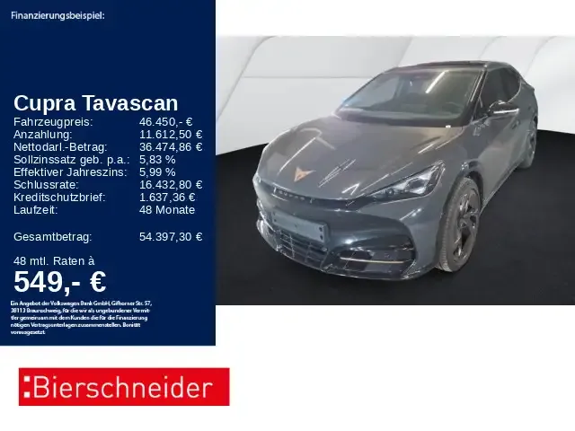 CUPRA Tavascan