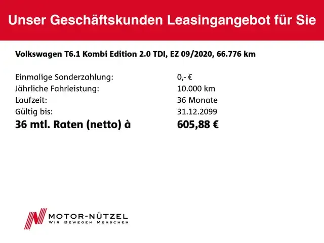 Volkswagen T6.1 Kombi