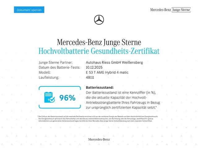 Mercedes-Benz E 53 AMG