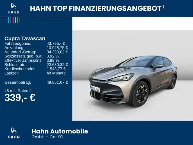 CUPRA Tavascan