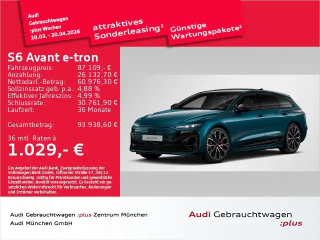 Audi S6 e-tron