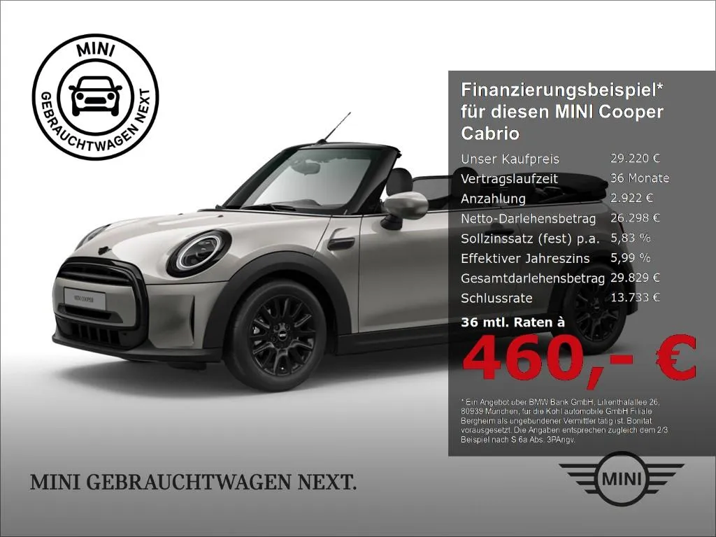 Mini Cooper Cabrio