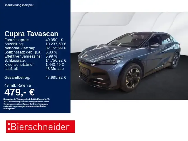 CUPRA Tavascan