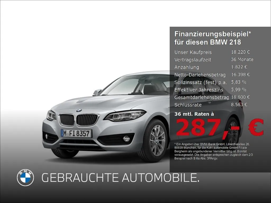 BMW 218