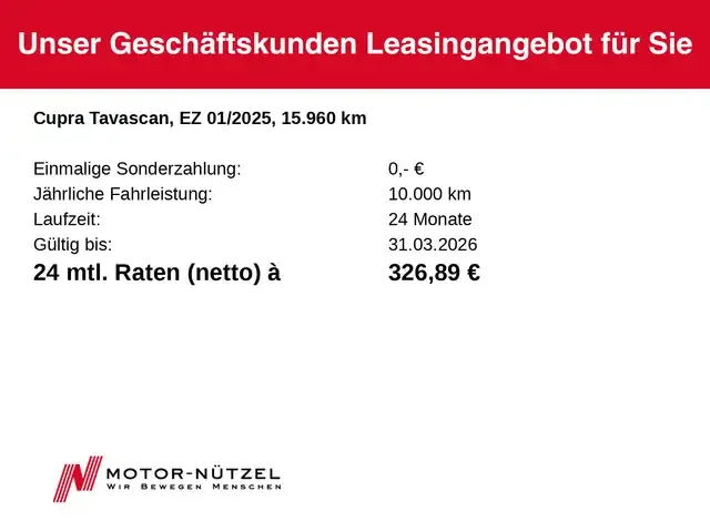 CUPRA Tavascan