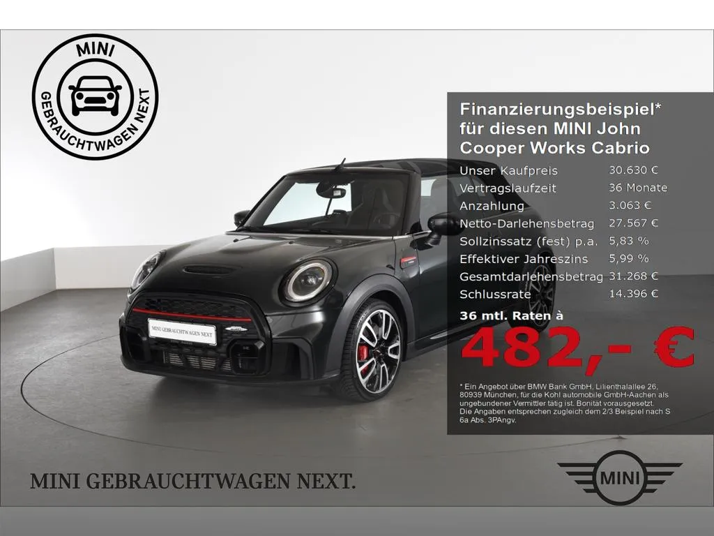 Mini John Cooper Works Cabrio