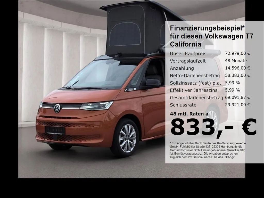 Volkswagen T7 California