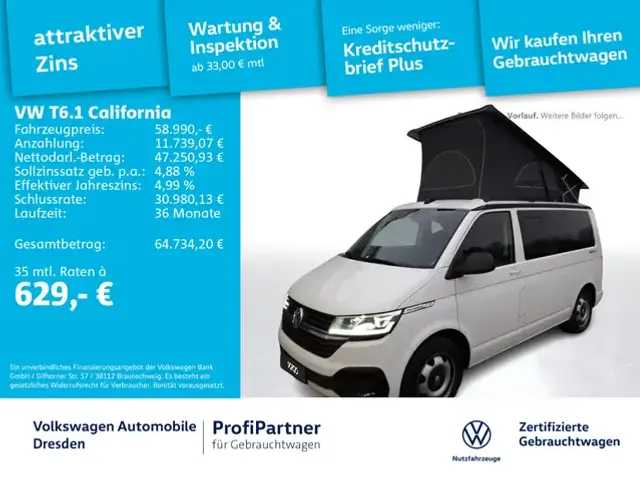 Volkswagen T6.1 California