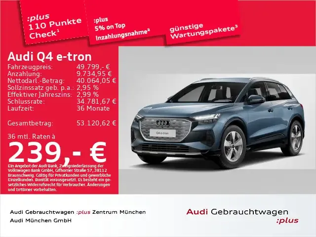 Audi Q4 e-tron