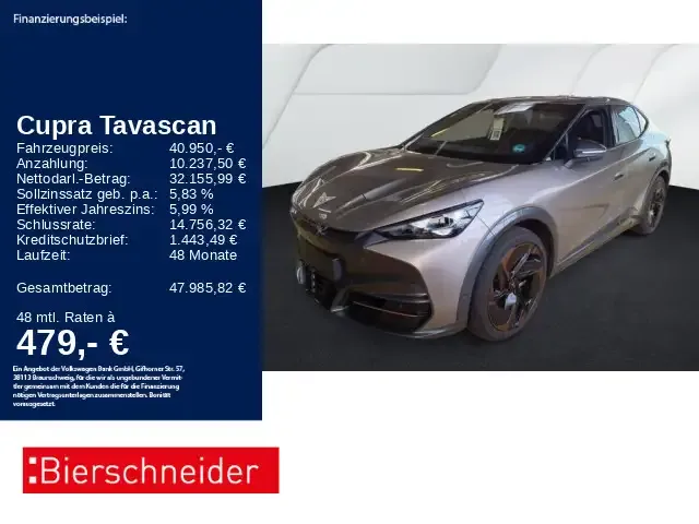 CUPRA Tavascan