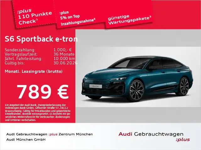 Audi S6 e-tron