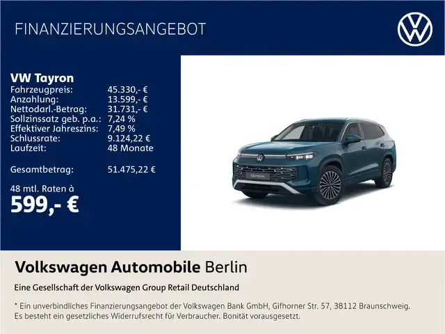 Volkswagen Tayron