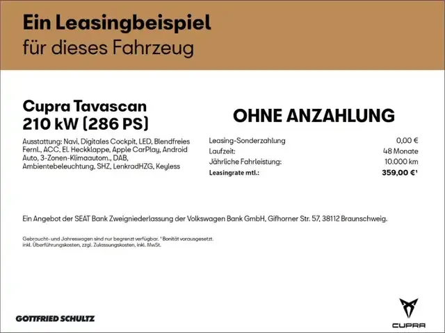 CUPRA Tavascan