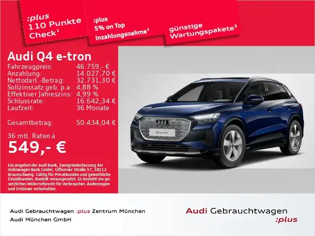 Audi Q4 e-tron