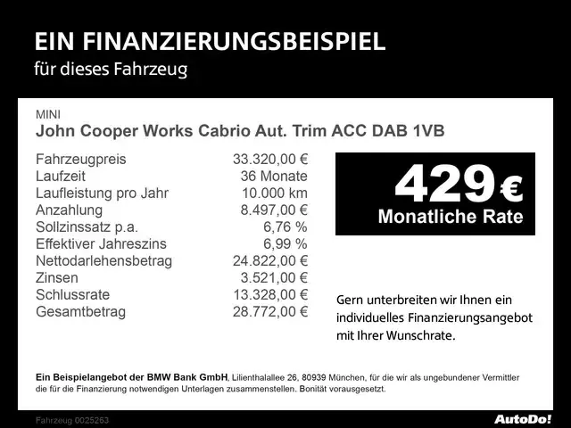 MINI John Cooper Works Cabrio