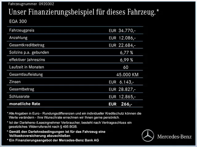 Mercedes-Benz EQA 300