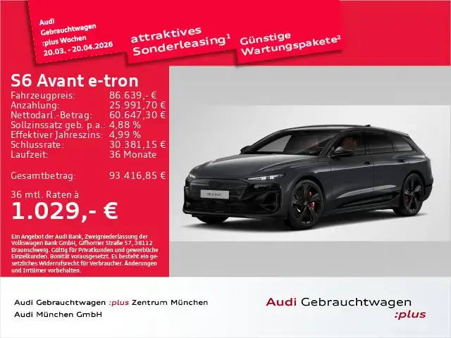 Audi S6 e-tron