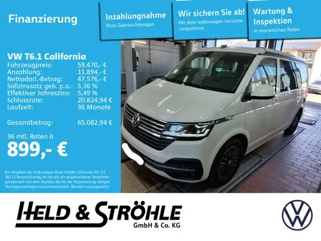 Volkswagen T6.1 California