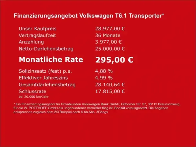 Volkswagen T6.1 Transporter