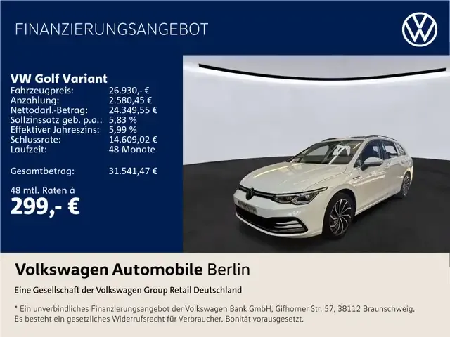 Volkswagen Golf Variant