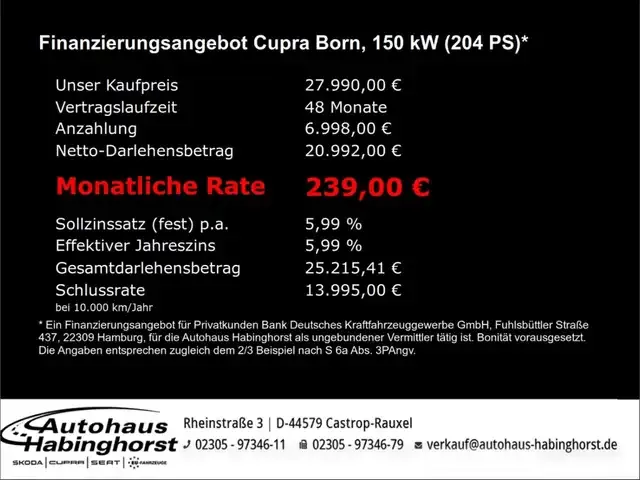 CUPRA Born