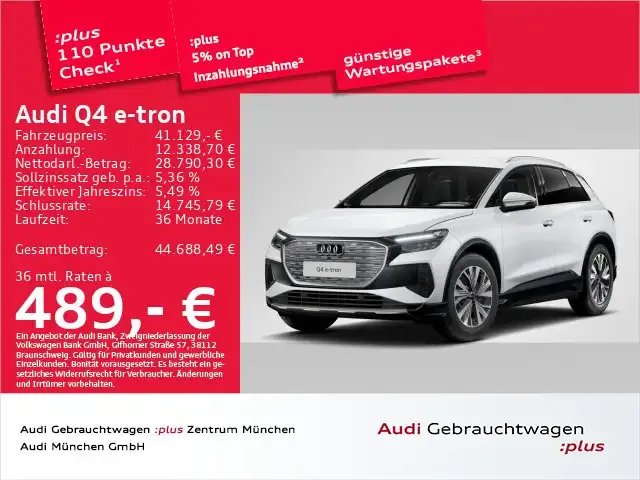 Audi Q4 e-tron