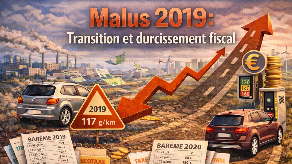 Malus 2019 : Transition et durcissement fiscal