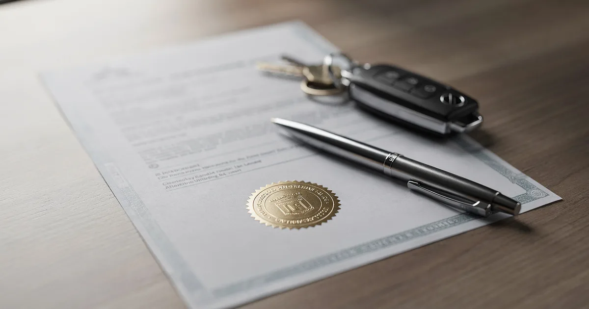Certificado de matrícula (DUA) para carro importado da Alemanha